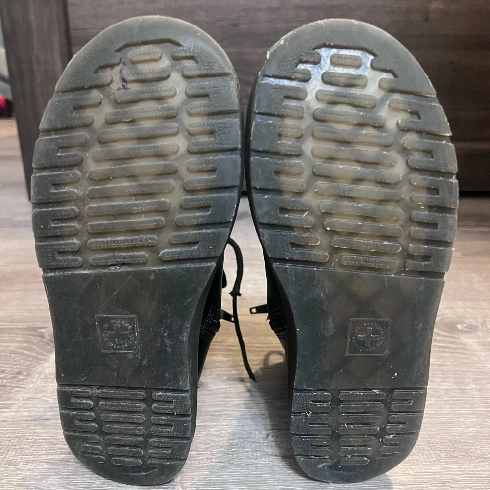 Dr. Martens Kids' Zavala Combat Lace Up Boot Little Kid Size 2